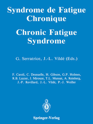 cover image of Syndrome de Fatigue Chronique / Chronic Fatigue Syndrome